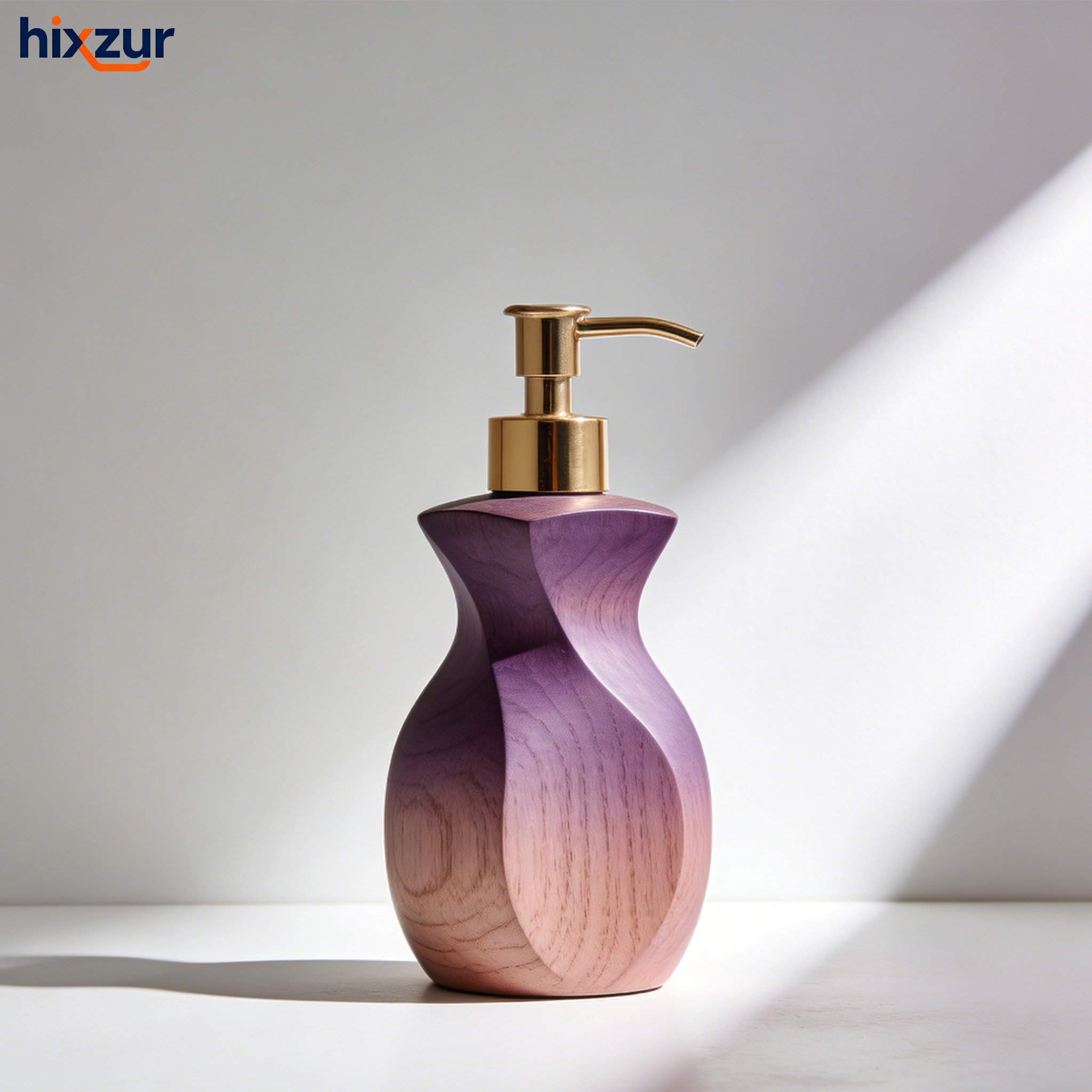 ที่กดสบู่เหลวทำจากไม้เนื้อแข็งคุณภาพสูง (3 ชิ้น)