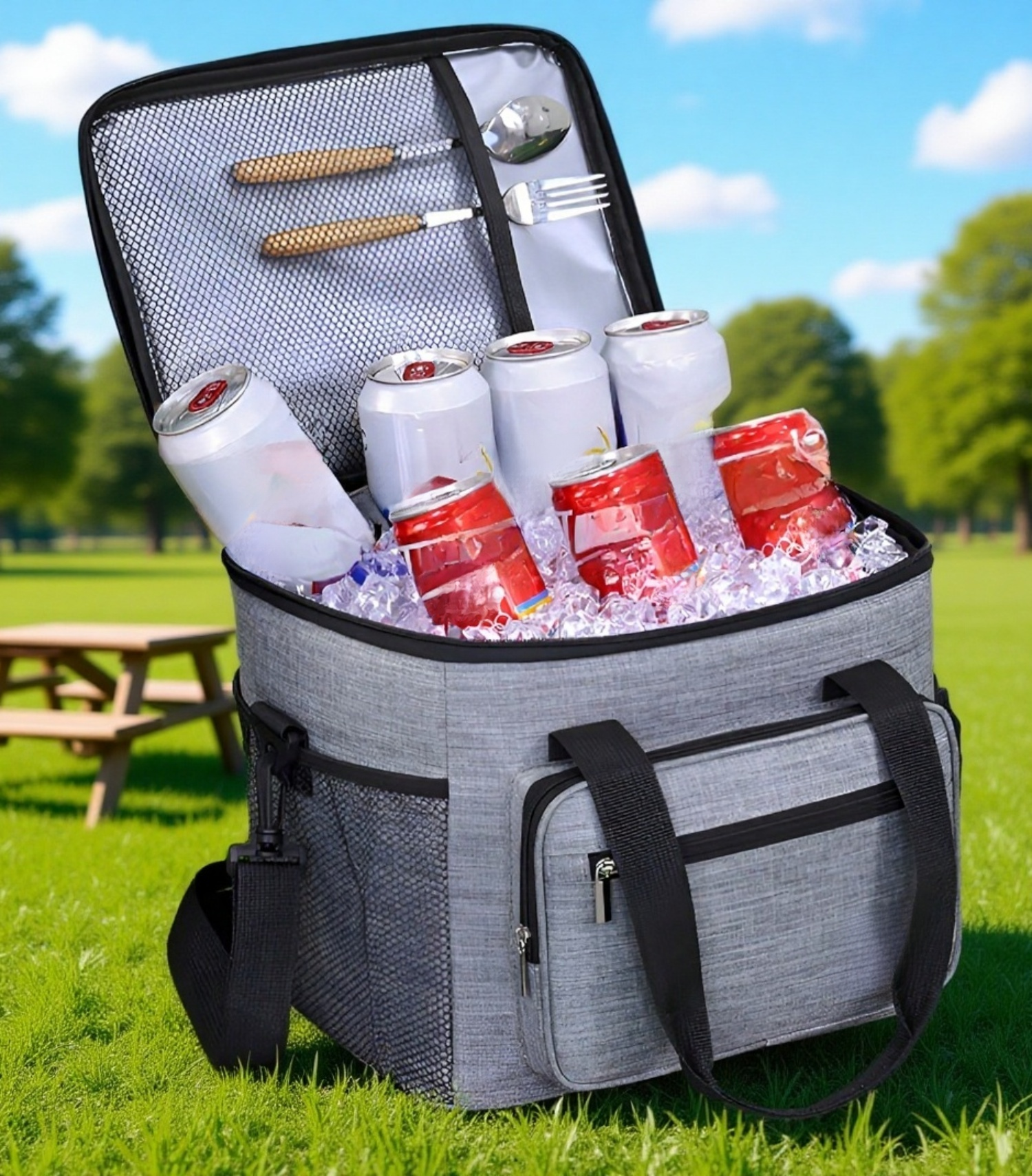 Bolsa térmica para comida ideal para trabajo y escuela