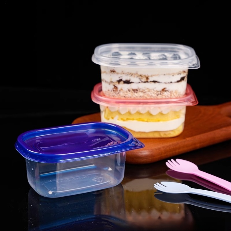  Recipiente de plástico con tapa 