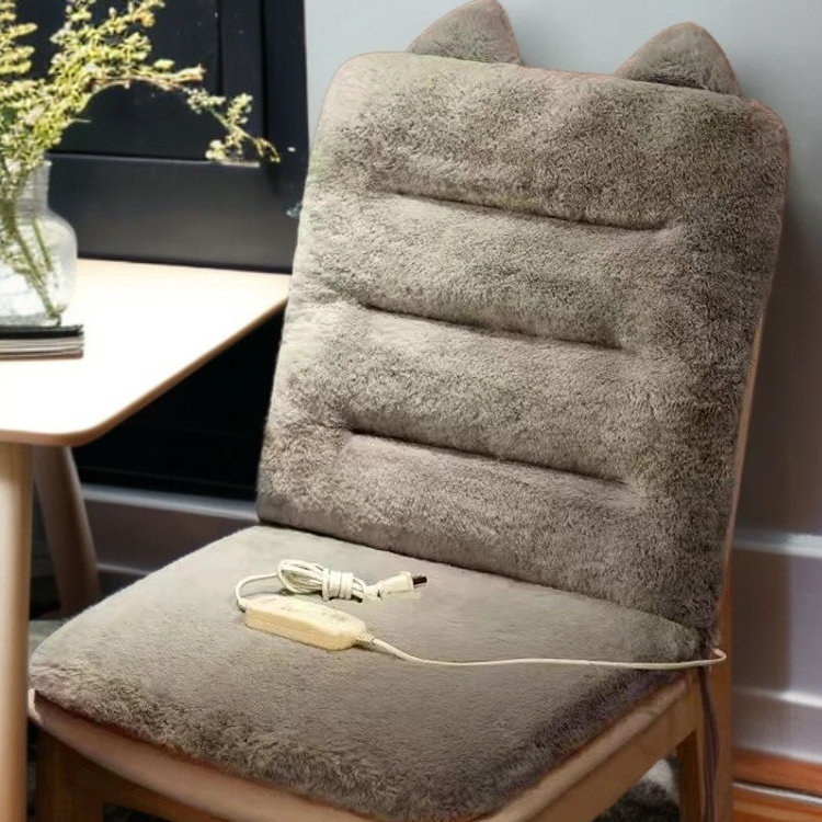 ソファ椅子用 電気加熱座布団 背もたれ保温マット