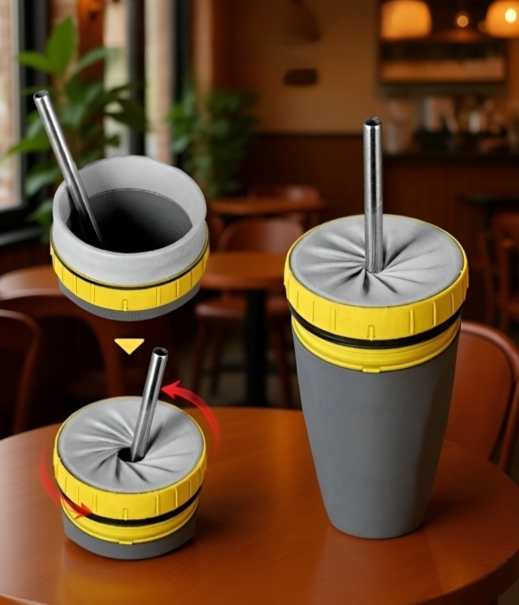 크리스마스 포장된 트위스트 컵