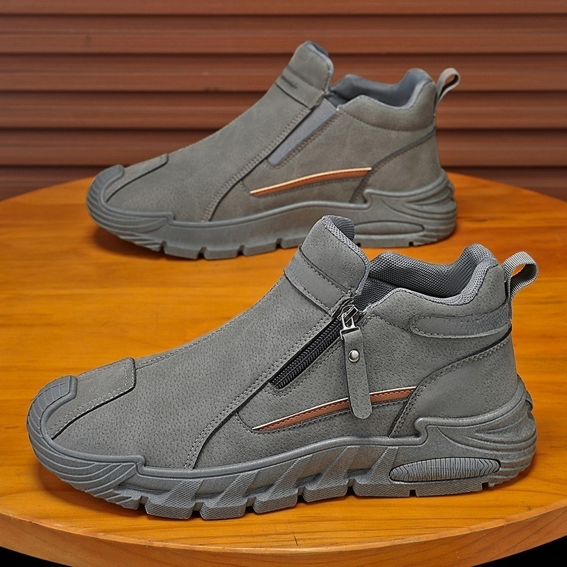 남성 하이탑 안전 작업화 고성능 야외용