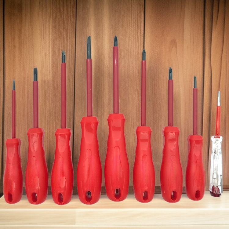 절연 드라이버 세트 수리 도구 조합