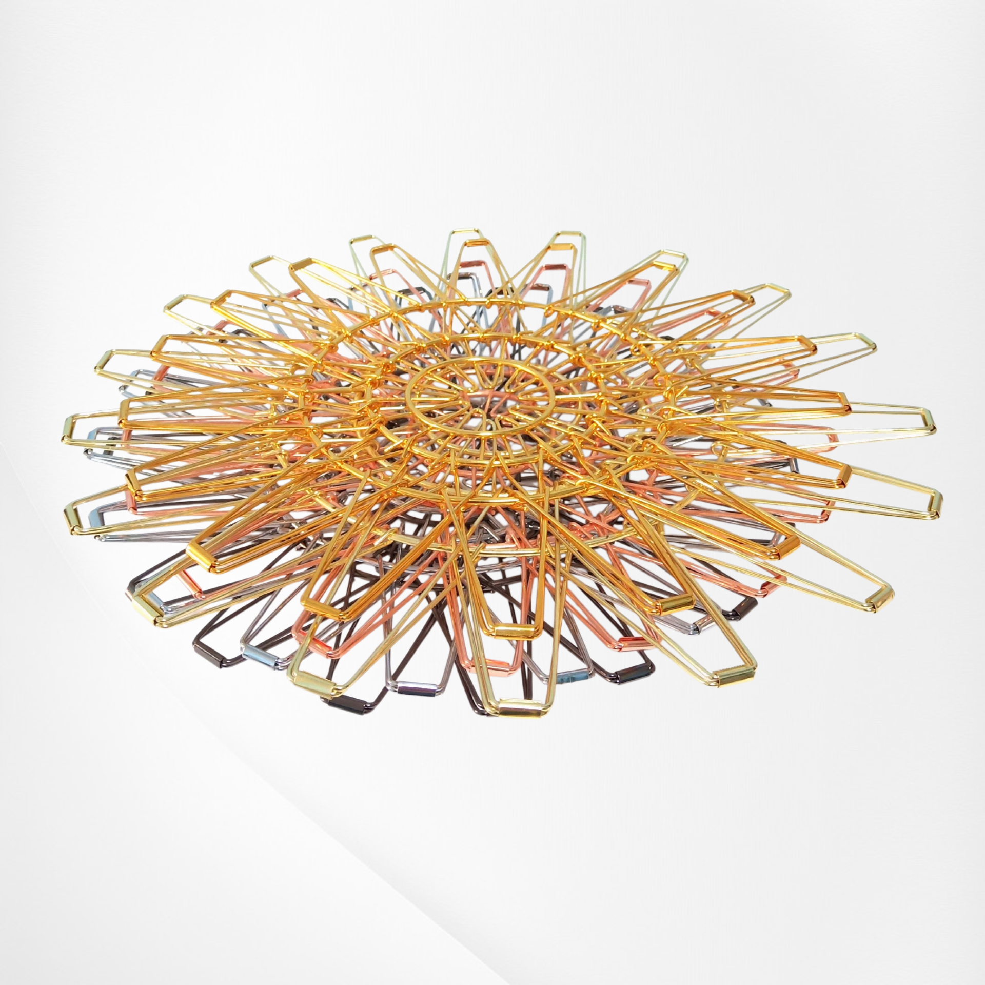 Nordic-style wrought iron multifunctional storage basket, family storage basket, creative and versat