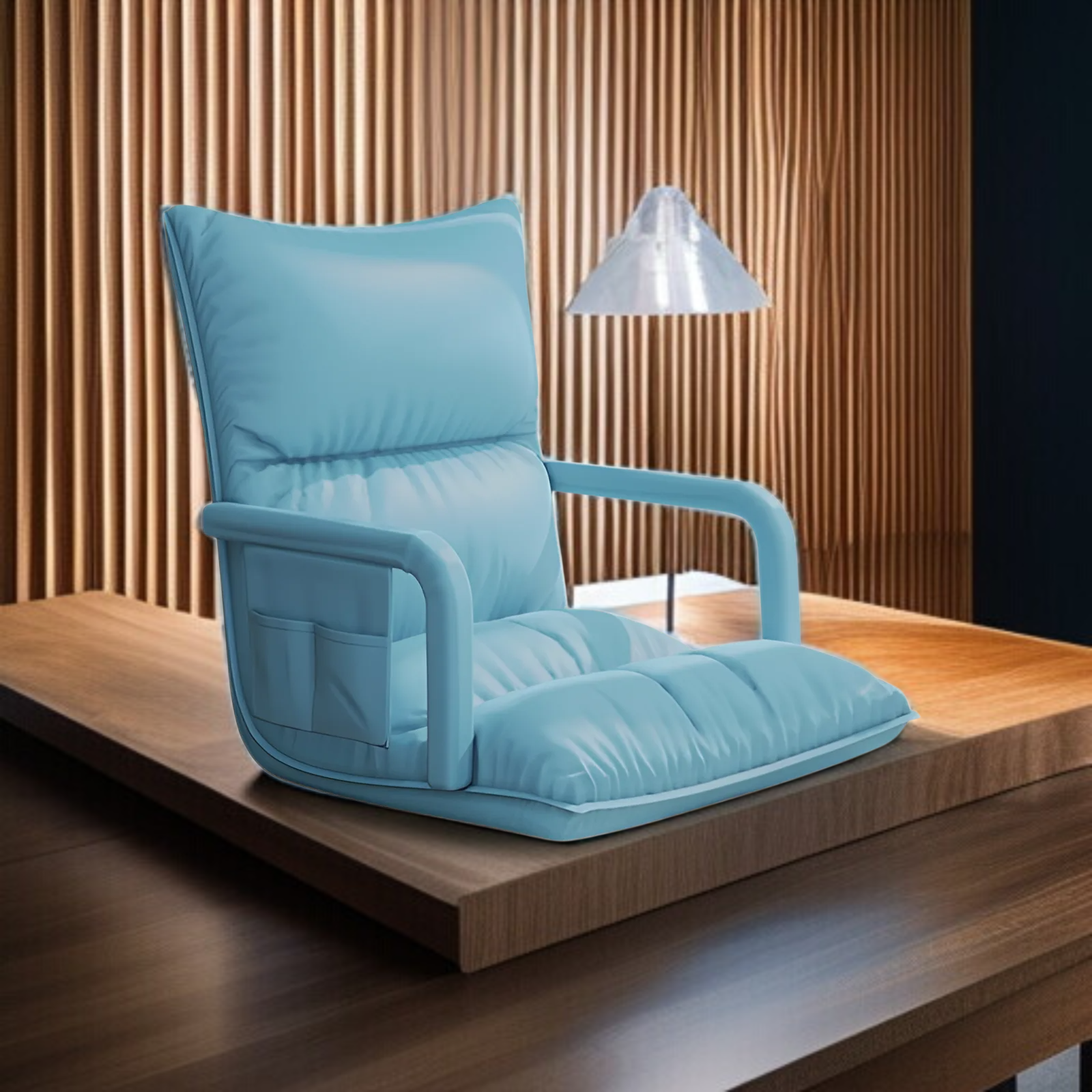 Fauteuil en cuir PU ergonomique et élégant, imperméable et anti-salissures