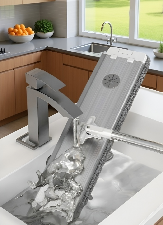 多目的に使えるアルミ合金フラットモップのイメージ画像