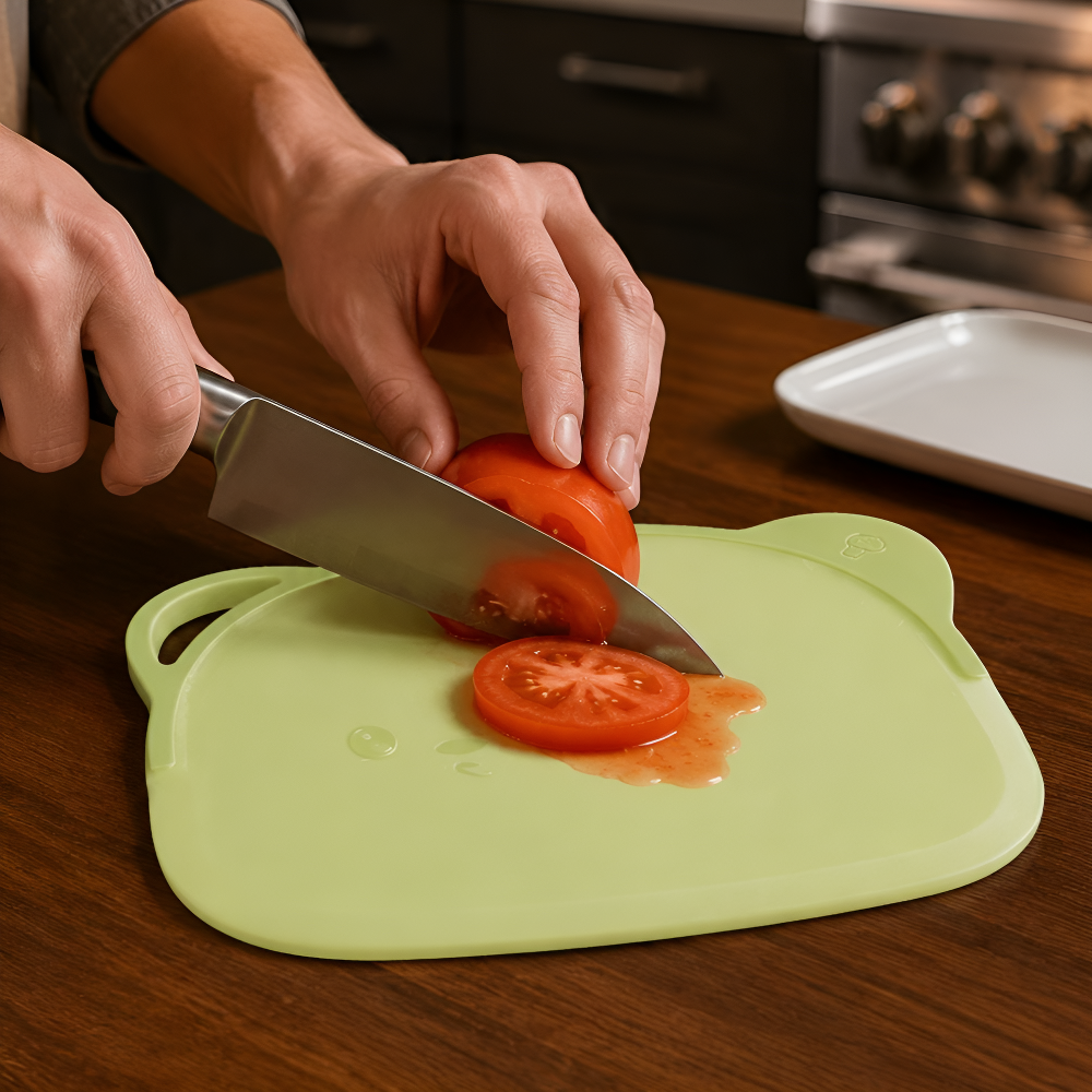 Planche à découper en plastique alimentaire, anti-moisissure et antibactérienne