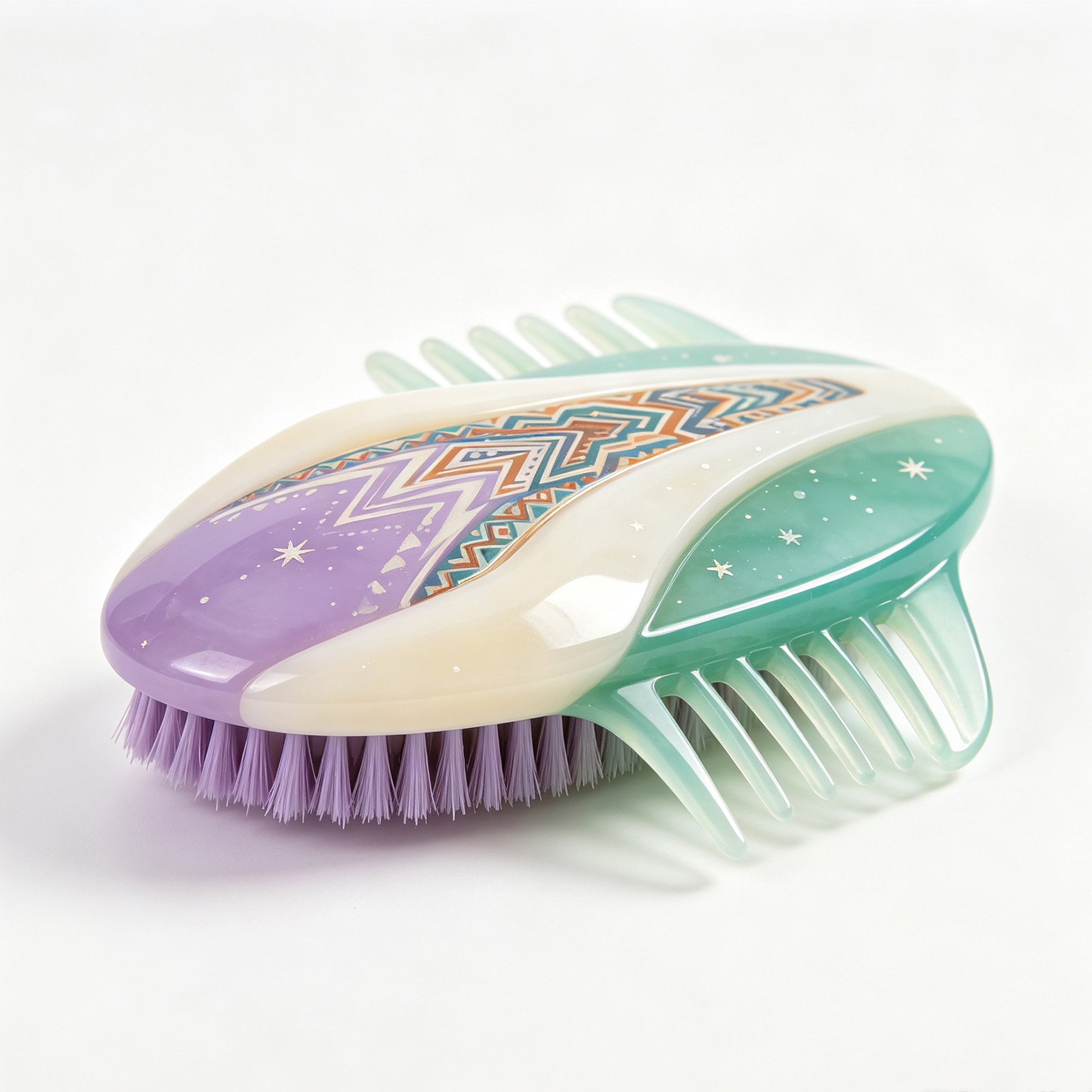 Star Island Crystal Massage Comb