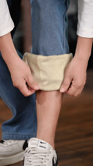 伝統技術で仕上げたメンズワイドデニムのウエスト部分