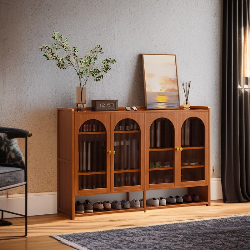 高質感直立式鞋架特寫