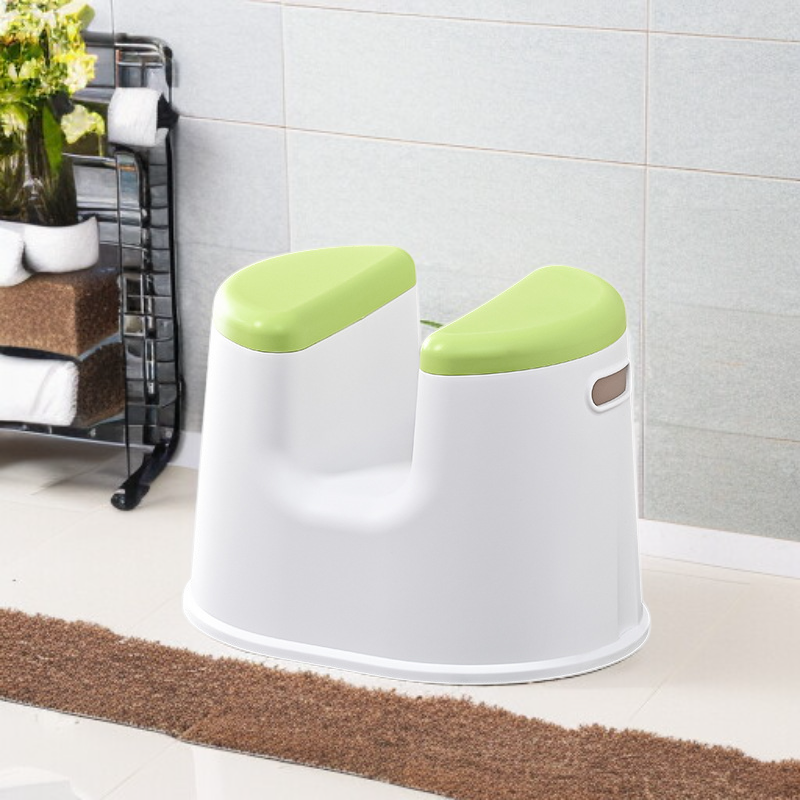 Multi-purpose Bathroom Stool, Safe and Comfortable Design for Home Use