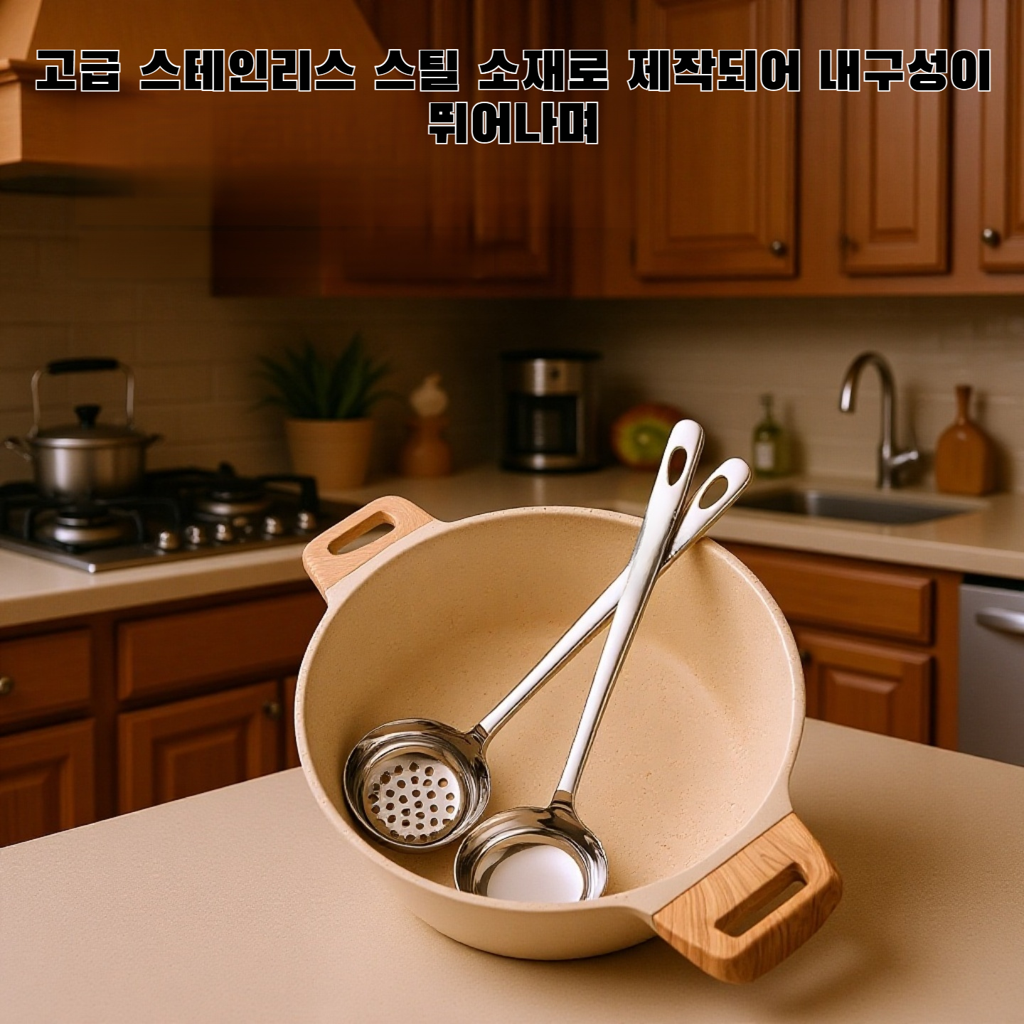 스테인리스 스틸 수프 스푼