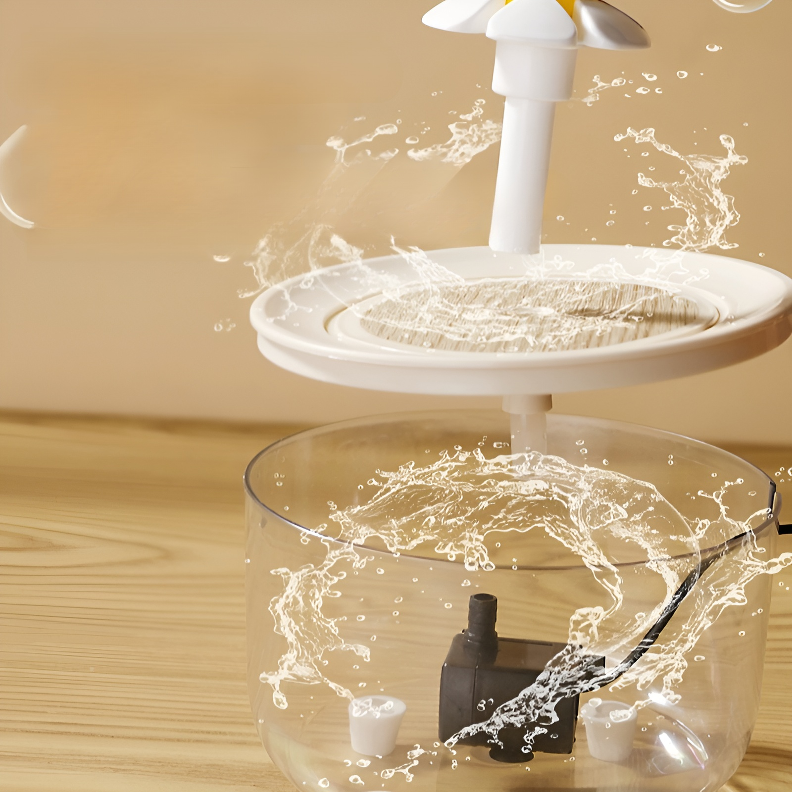 Automatischer Katzenbrunnen, 1000ML Wasserspender