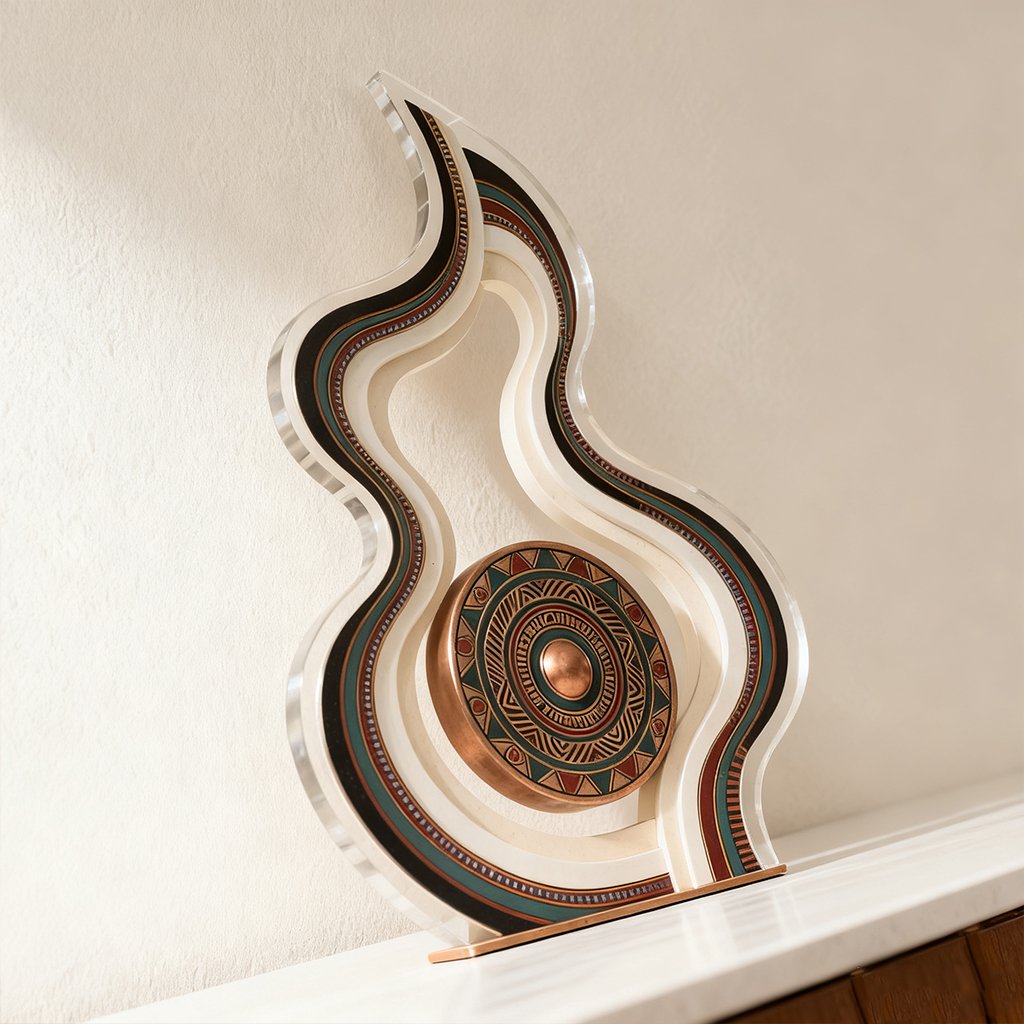 세련된 인테리어를 위한 데스크탑 장식 소품