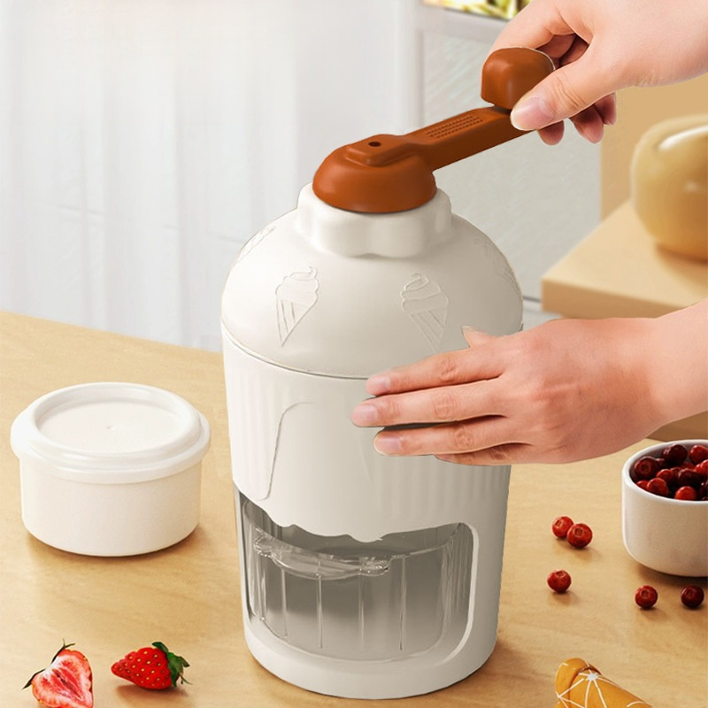 家用手搖冰塊碎冰器