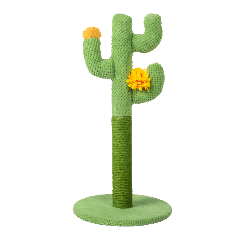 Tall Sisal Cactus Cat Scratcher Pet Supply
