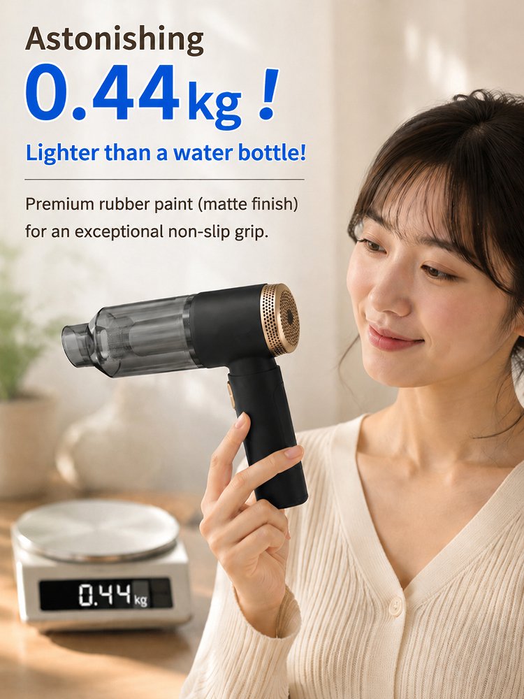 Multifunctional high-power car vacuum cleaner and air inflator