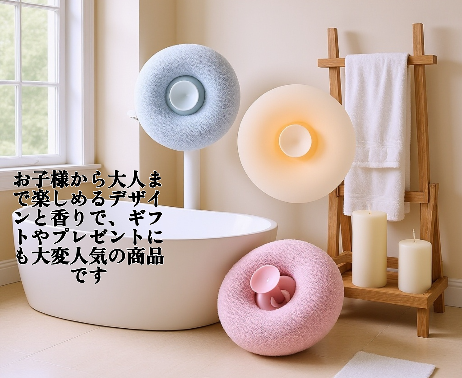 お風呂で使う日本のバスボール