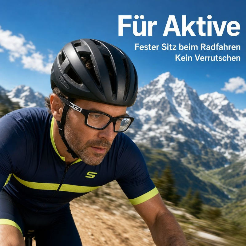 Selbsttönende Fahrradbrille