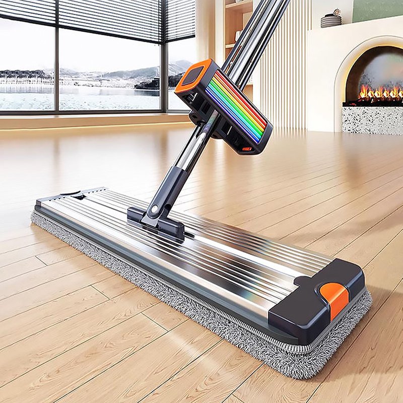 극세사 천 가정용 바닥 청소용 밀대 세트