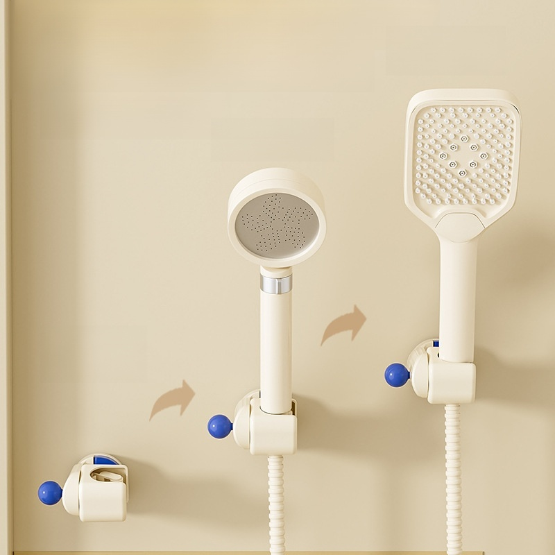 No-Drill Suction Cup Shower Head Mount