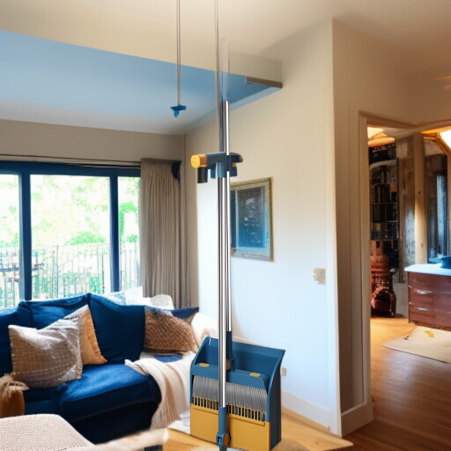 ほうき 家庭用 高品質 ちりとり コンビネーションセット ちりとりセット 柔らかい毛のほうき 掃除用ほうき 卸売