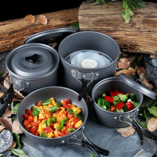 ポータブルノンスティックフライパン