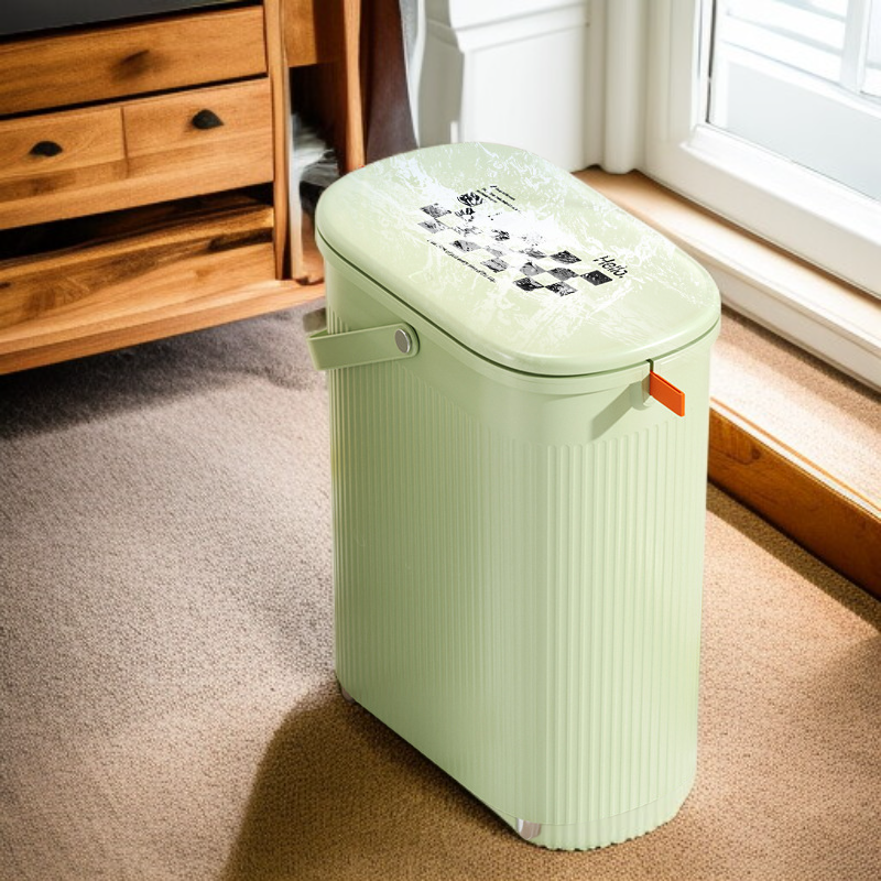 주방용 대용량 쓰레기통 활용 예시