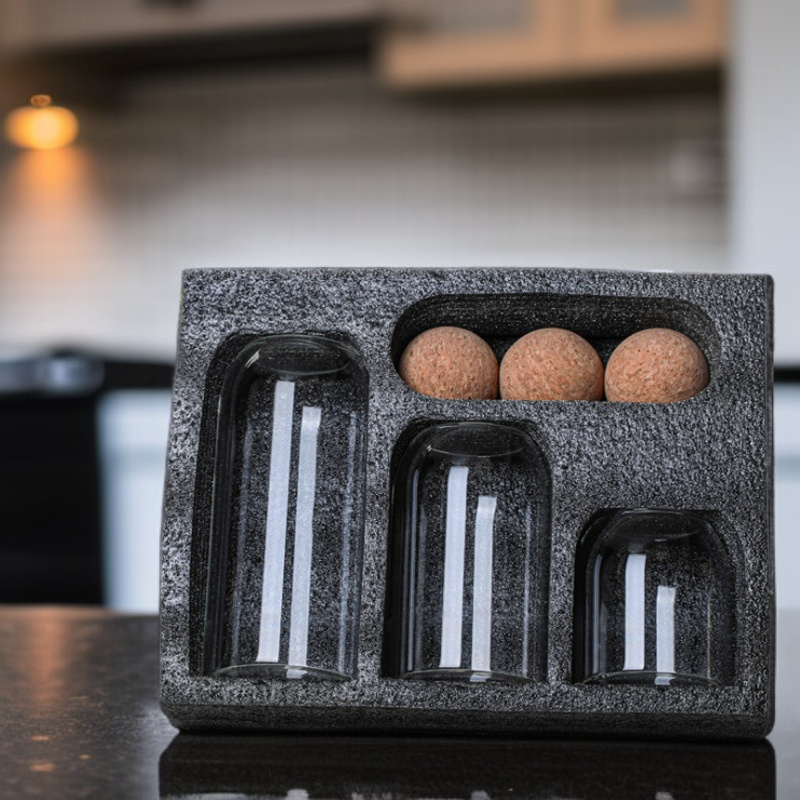 다기능 곡물 밀폐 유리 저장병 키친 원두 보관통