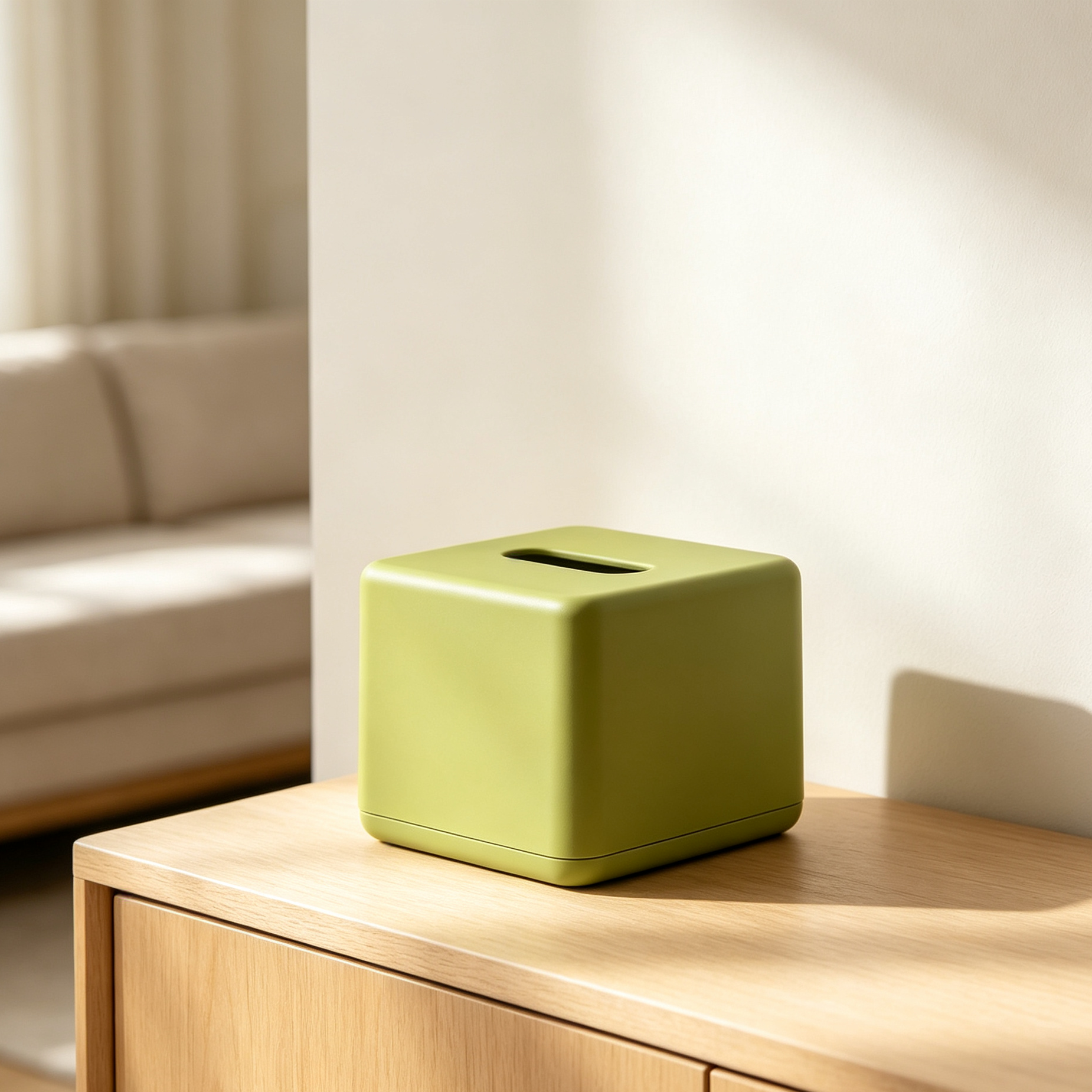 Sleek and stylish tissue box set for home decor