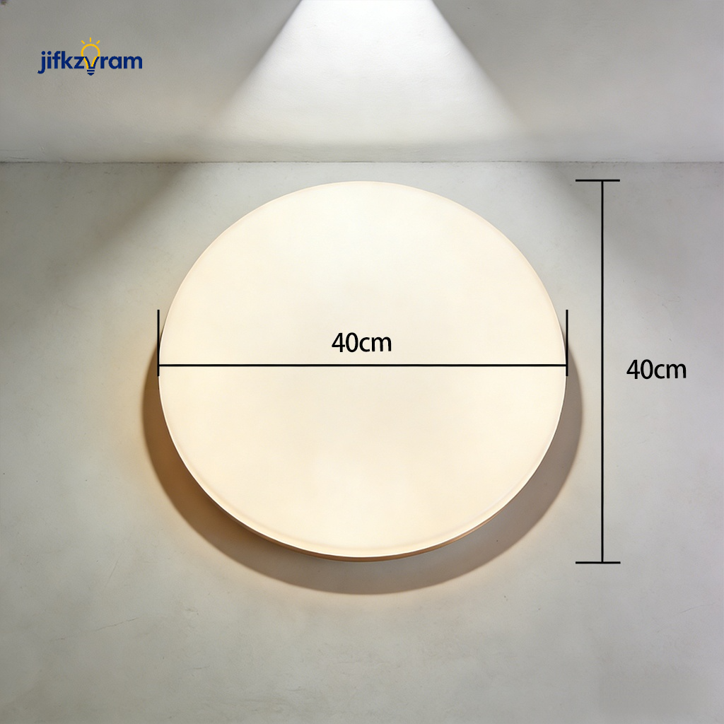 Lámpara LED de techo en dormitorio contemporáneo