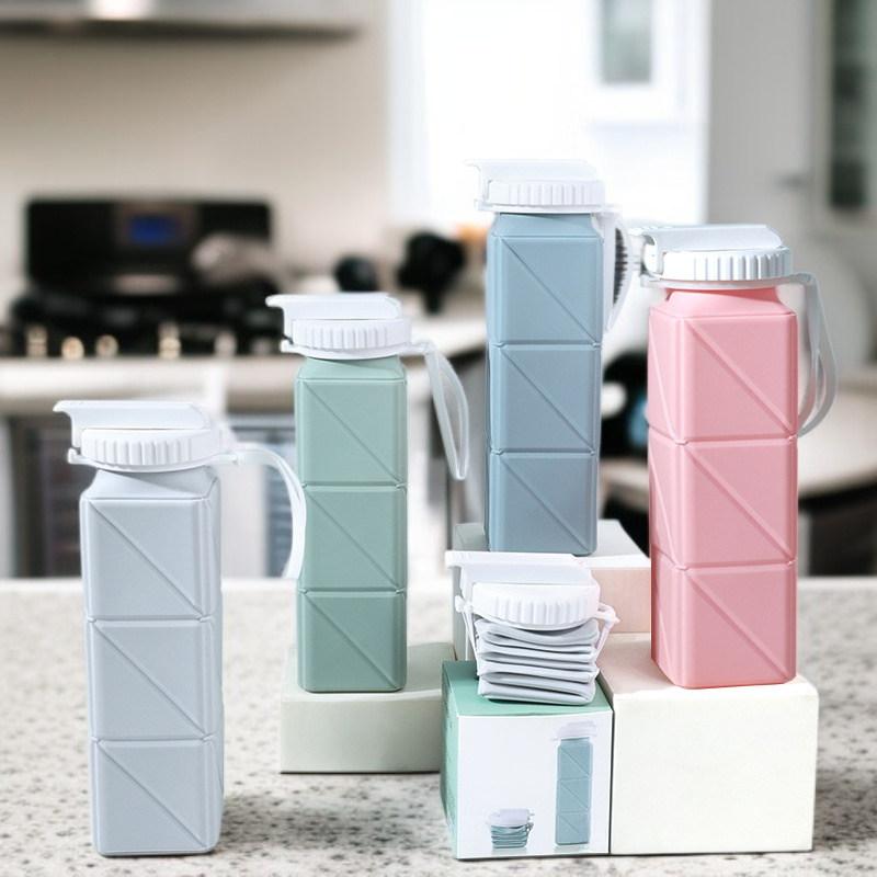 Portable Foldable Sports Water Bottle