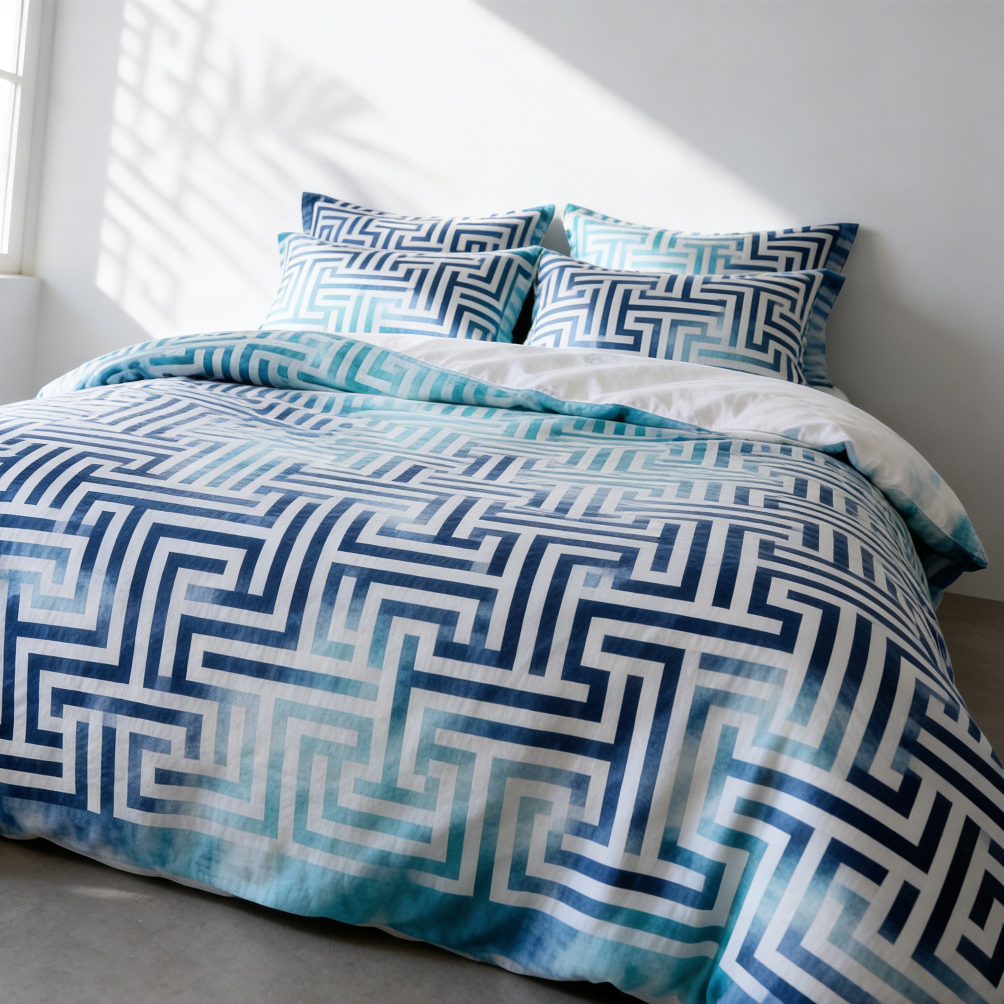 Σετ τεσσάρων τεμαχίων κλινοσκεπάσματα απλής γραμμής