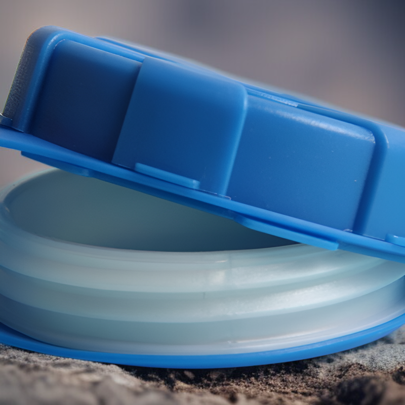 Bolsa de agua deportiva para exteriores, plegable y sin sabor, fácil de transportar