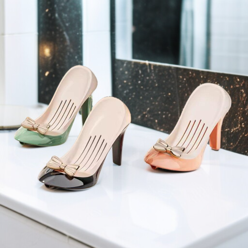 高跟鞋吸盤肥皂盒