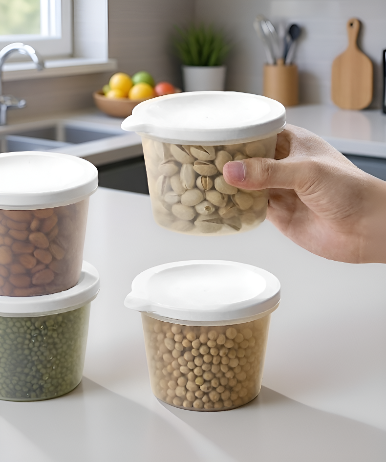 キッチン収納に便利な五穀保存ボックス