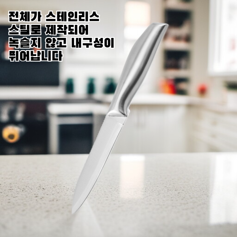 가정용 다기능 스테인리스 과일 껍질칼 예리한 올스틸 과일칼
