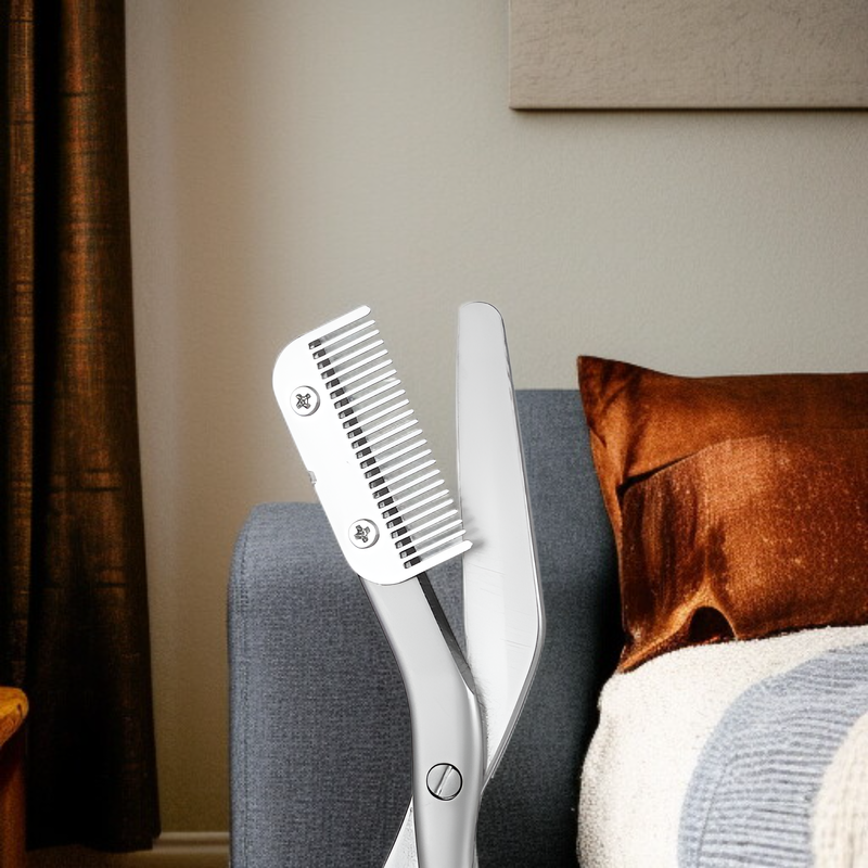 Eyebrow Grooming Scissors with Comb