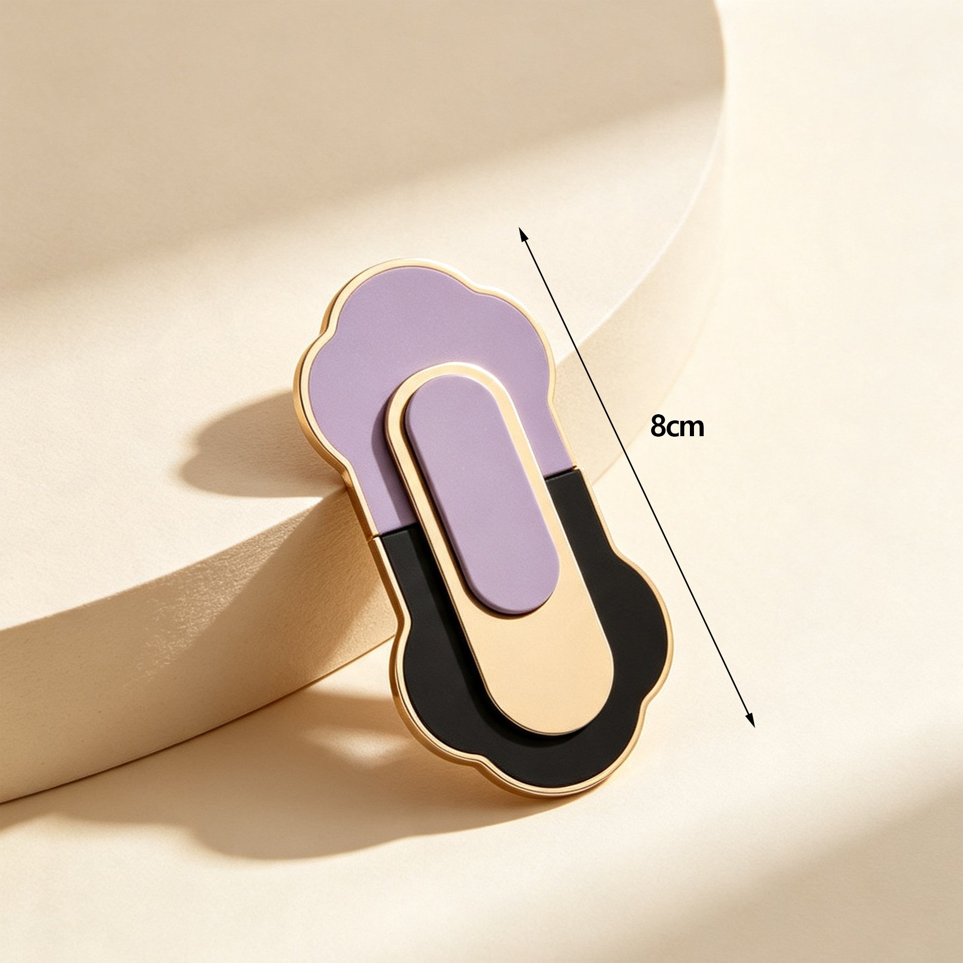 Magnetic bookmarks used in planner for easy organization