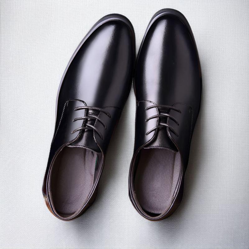 أحذية جلدية رجالية، أحذية كاجوال مقاومة للتآكل، أحذية رسمية للعمل