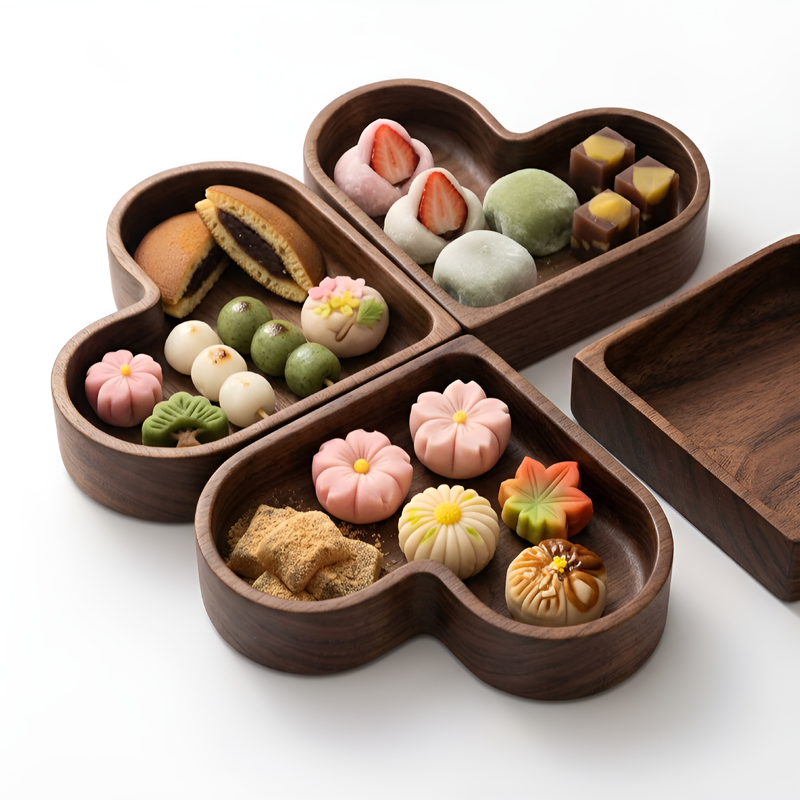 キャンディ用木製トレイ