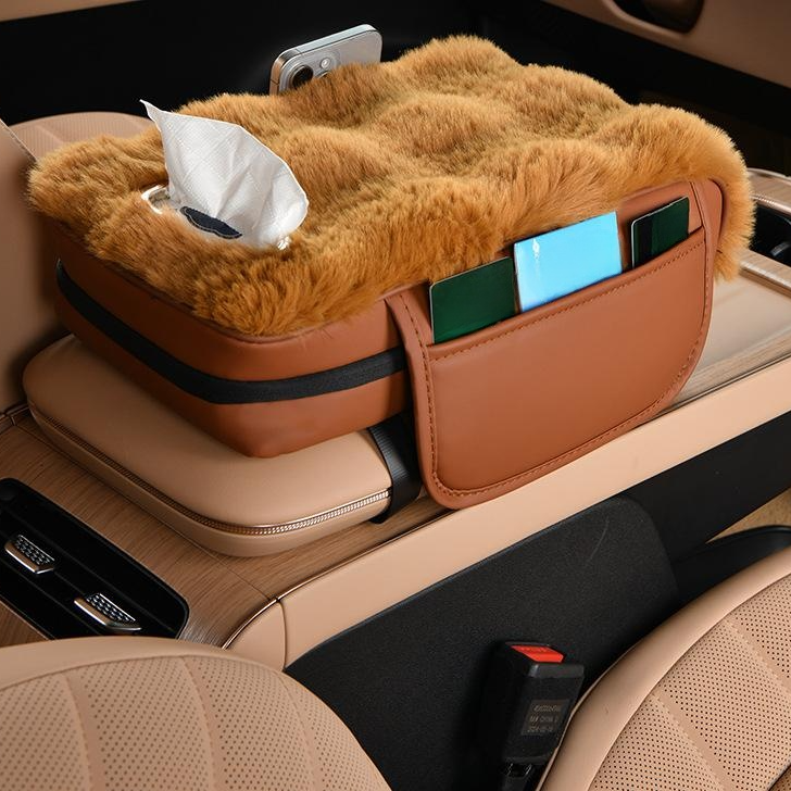 汽車扶手箱通用收納墊袋