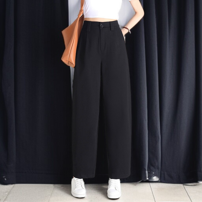 여름 슬랙스 무바지 밴딩 풍선 캐주얼 팬츠녀 무바지 와이드 슬림핏 팬츠