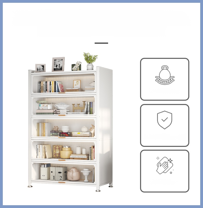  Armario de cocina resistente con estantes regulables y soporte