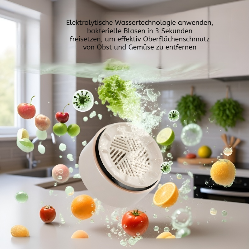 Automatischer Obst- und Gemüse-Reiniger mit Desinfektionsfunktion