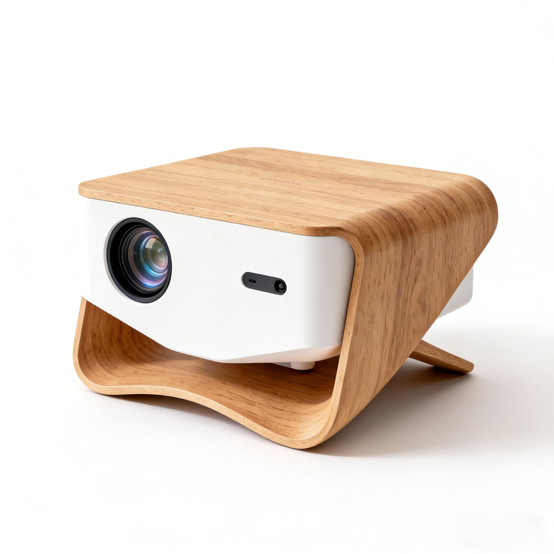 컴팩트한 디자인의 휴대용 스마트 프로젝터