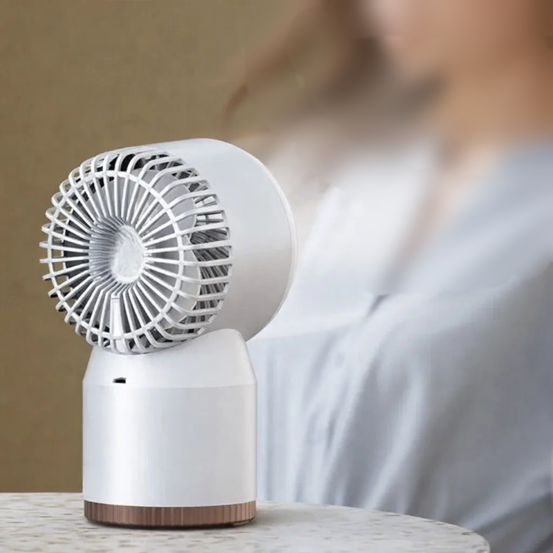 Humidifier cooler small fan