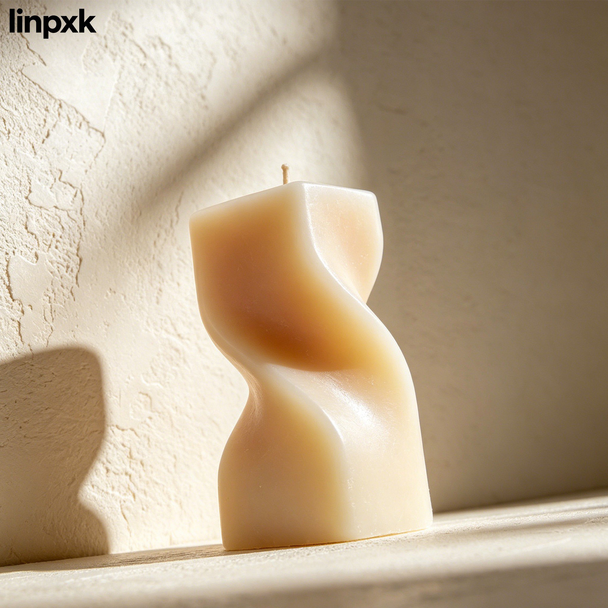 香り付きキャンドル装飾オーナメント（5個セット）