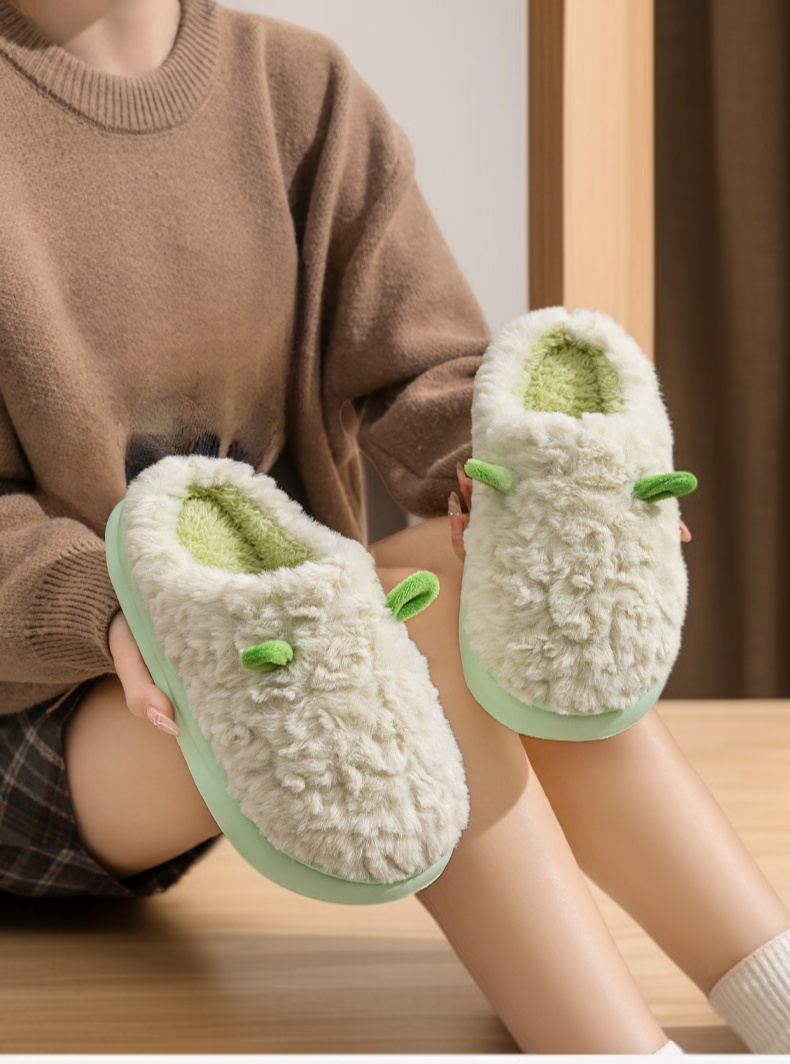 室內專用防滑棉拖鞋女款