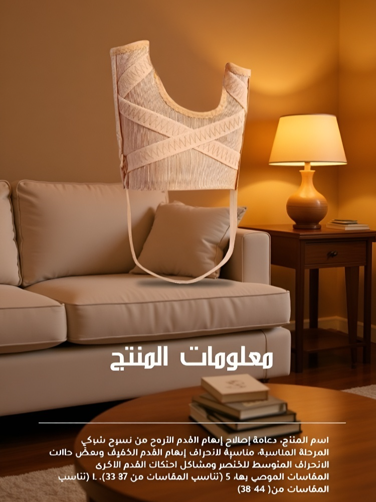 دعامة إصلاح إبهام القدم الأروح من نسيج شبكي